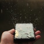 person holding smartphone