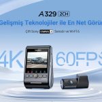 Viofo A329 4K+2K Çift Kameralı Araç Kamerası