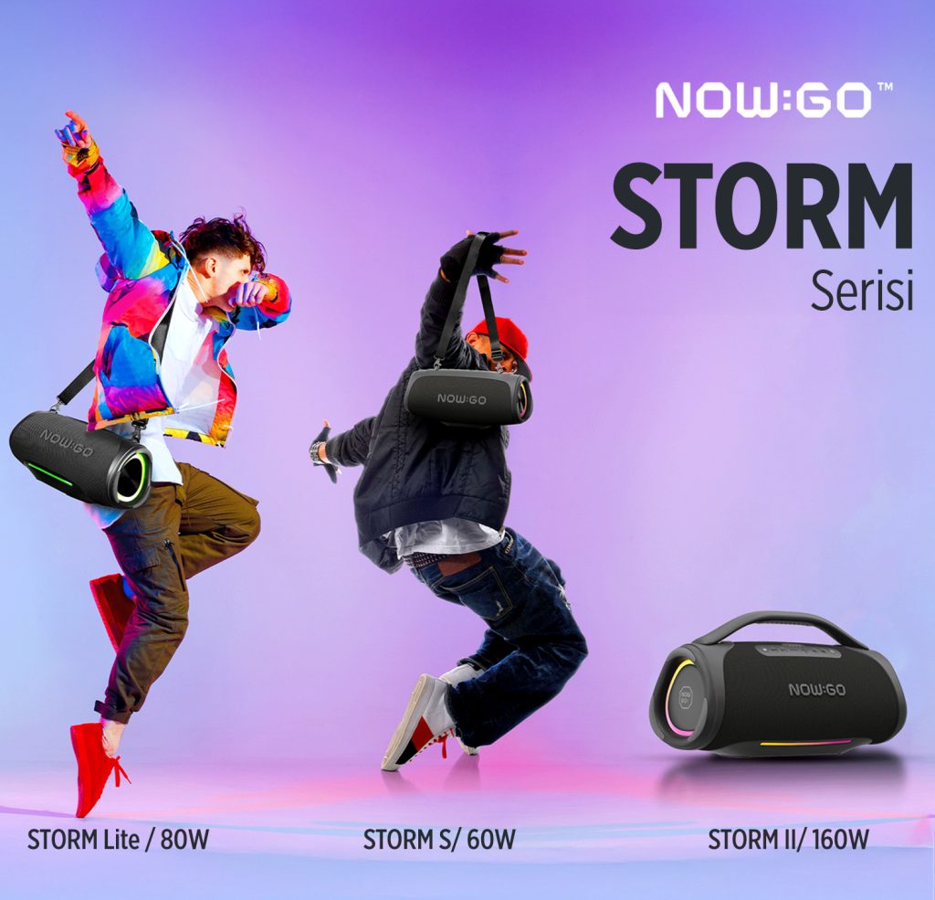 30 Güçlü Özellik ile NowGo Storm Serisi