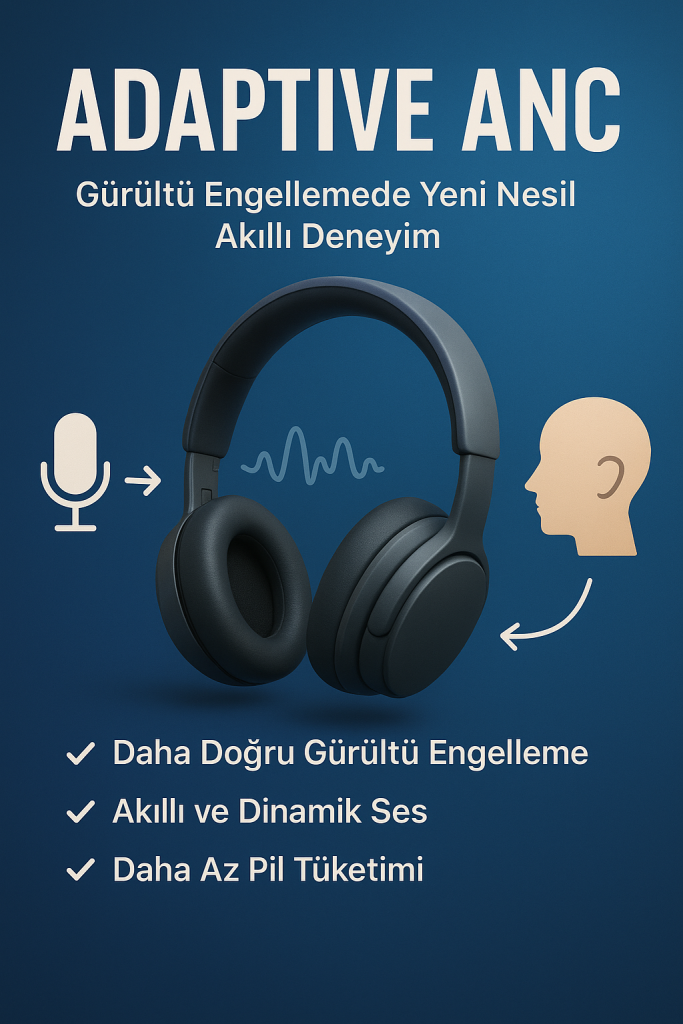 Adaptive ANC: Gürültü Engellemede Yeni Nesil Akıllı Deneyim