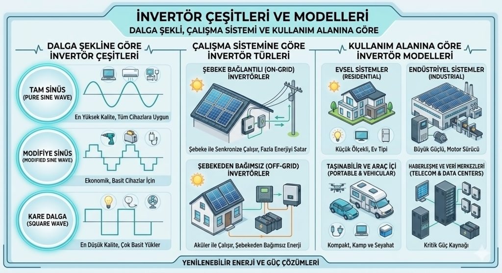 İnvertör Türleri Nelerdir?