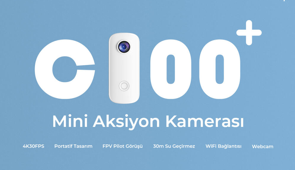 SJCAM C100+ 4K Mini Aksiyon Kamerası