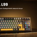 Aula L99 4 İnç Ekranlı Mekanik Gaming Klavye