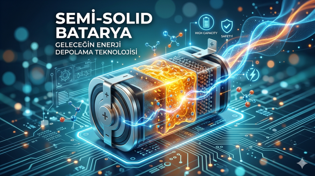 Semi Solid Batarya Nedir? Yeni Nesil Pil Teknolojisi