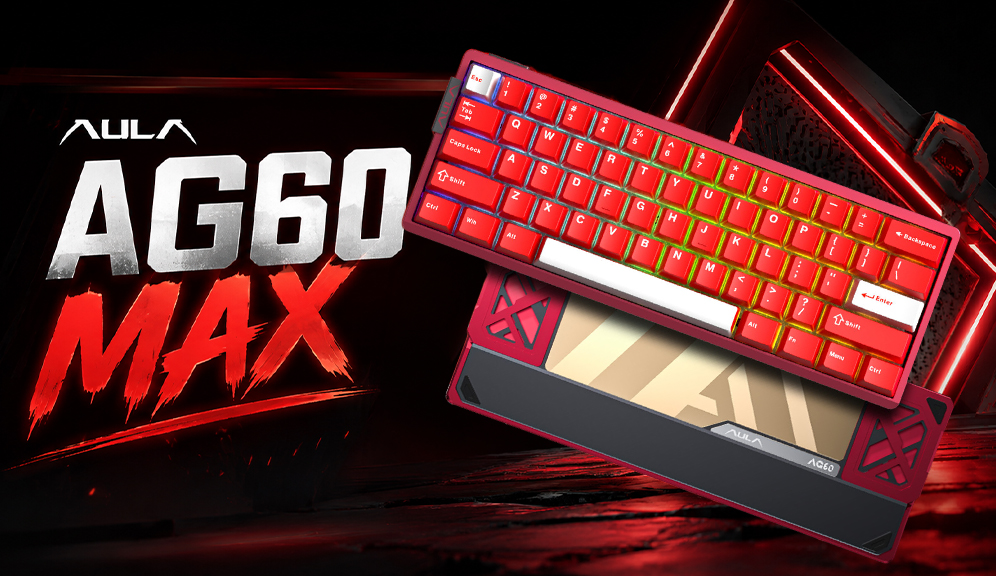 8000Hz Polling Rate ve Hall Effect Teknolojisiyle Üst Düzey Gaming Klavye AULA AG60 MAX