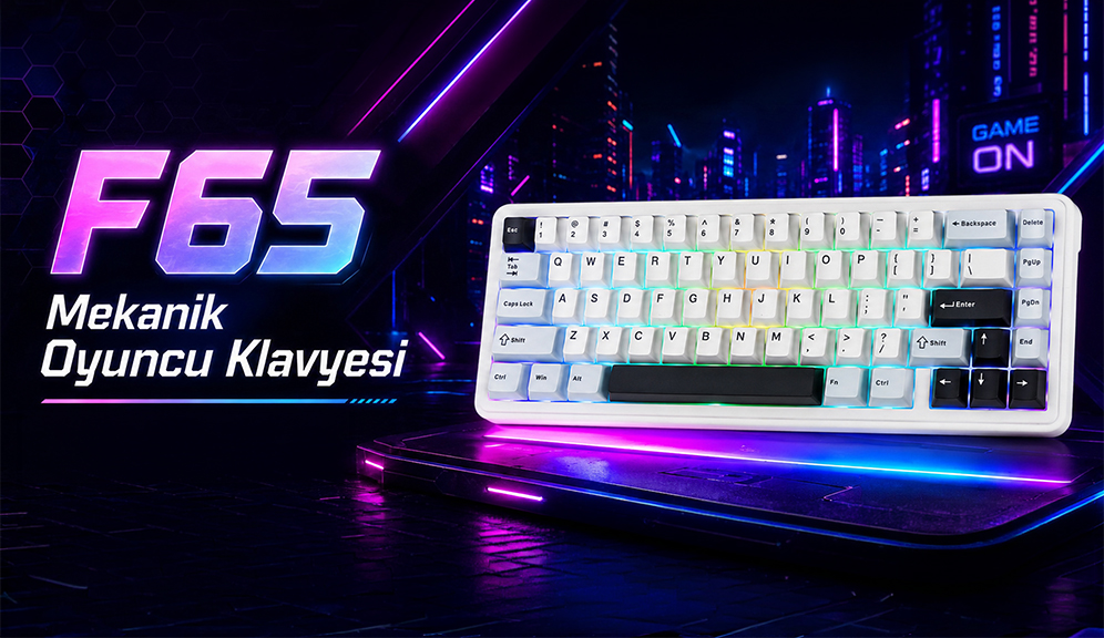 Aula F65 Gaming Klavye Özellikleri, Switch Seçenekleri ve Kullanım Deneyimi