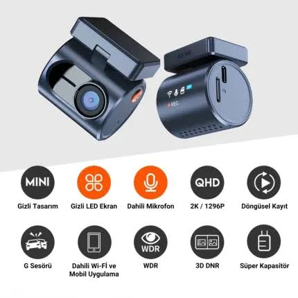 Kawa D9 Araç Kamerası İncelemesi: 4K Çift Kamera